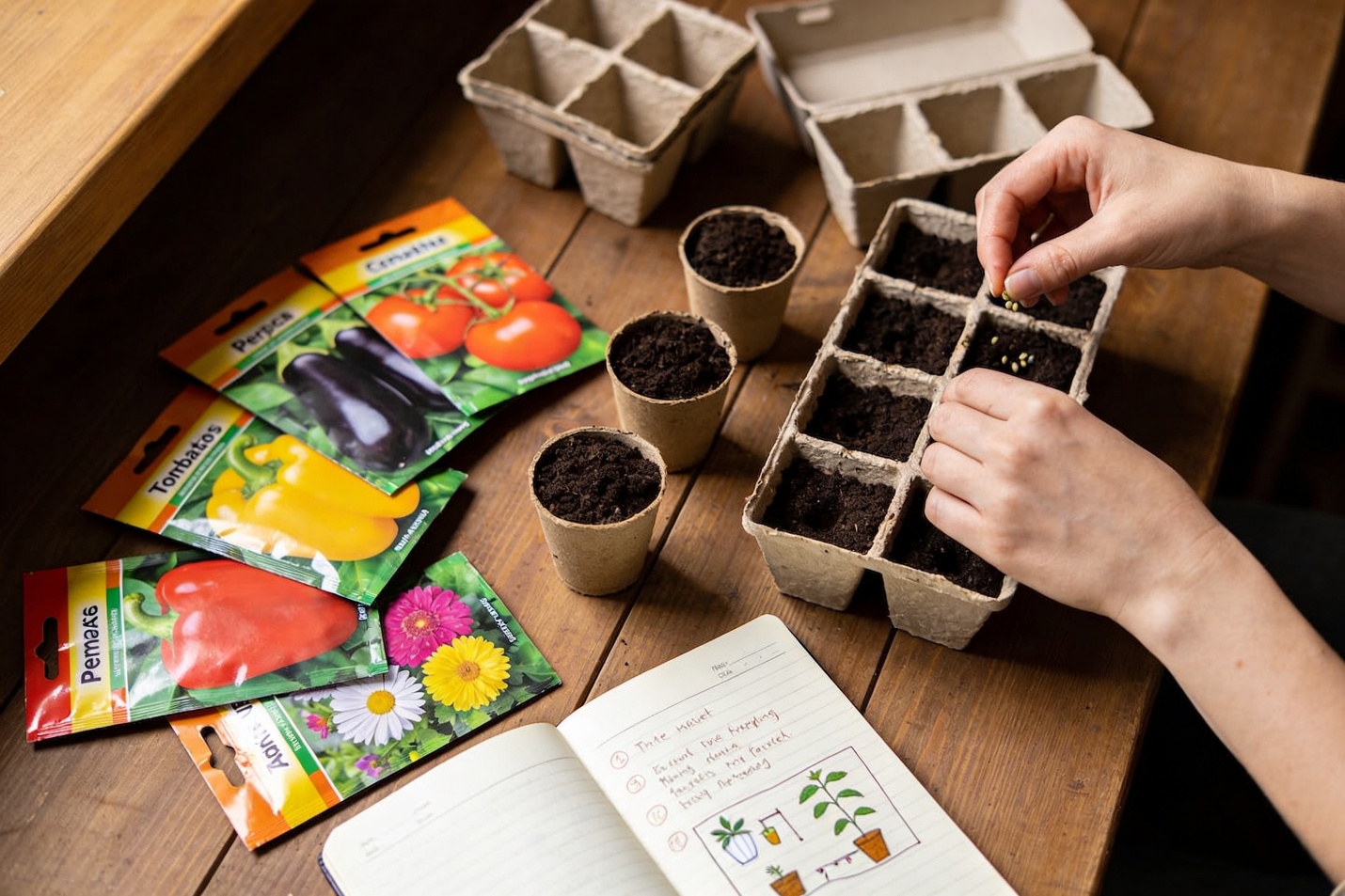 Посев на рассаду в феврале