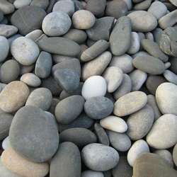 Галька природная Трехцветная купить в Нижнем Новгороде