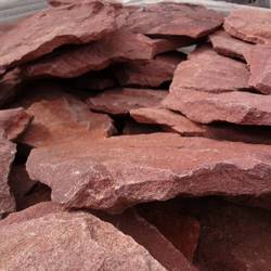 Плитняк СОЧИ из песчаника красный с разводами купить в Нижнем Новгороде