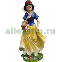 Фигура садовая БЕЛОСНЕЖКА С ЦВЕТАМИ купить в Нижнем Новгороде