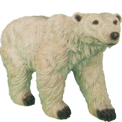 Фигура садовая БЕЛЫЙ МЕДВЕДЬ СТОЯЧИЙ большой купить в Нижнем Новгороде
