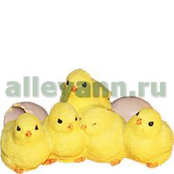 Фигура садовая ЦЫПЛЯТА купить в Нижнем Новгороде