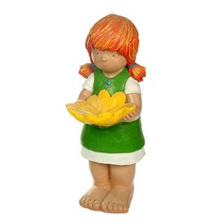 Фигура садовая ДЕВОЧКА С ЦВЕТКОМ ПОИЛКА купить в Нижнем Новгороде