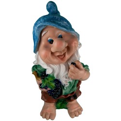 Фигура садовая ГНОМ С ВИНОГРАДОМ купить во Владимире