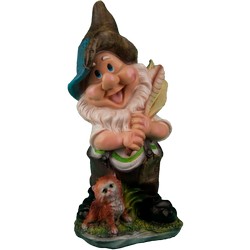 Фигура садовая ГНОМ СО КОТЕНКОМ купить в Нижнем Новгороде