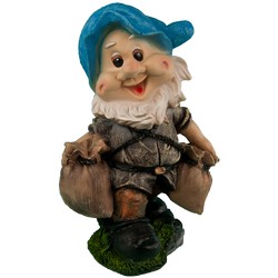 Фигура садовая ГНОМИК С ДВУМЯ МЕШКАМИ купить в Нижнем Новгороде