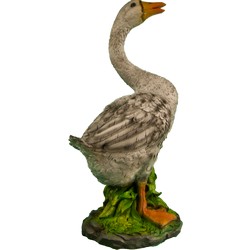 Фигура садовая ГУСЬ РЯБОЙ СЕРЫЙ купить во Владимире