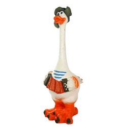 Фигура садовая ГУСЬ С ГАРМОШКОЙ купить в Нижнем Новгороде
