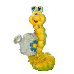 Фигура садовая ГУСЕНИЦА С ЛЕЙКОЙ купить во Владимире