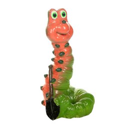 Фигура садовая ГУСЕНИЦА С ЛОПАТКОЙ купить в Нижнем Новгороде