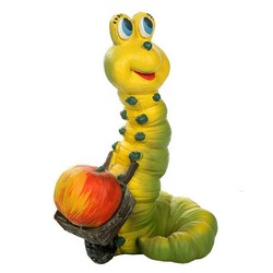 Фигура садовая ГУСЕНИЦА С ТАЧКОЙ купить во Владимире