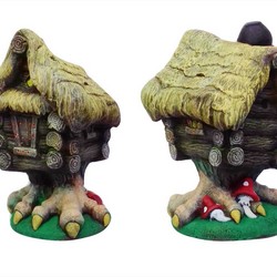 Фигура садовая ИЗБУШКА С СОЛОМЕННОЙ КРЫШЕЙ купить в Нижнем Новгороде