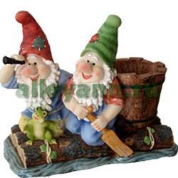 Фигура садовая КАШПО ГНОМЫ НА ПЛОТУ купить в Нижнем Новгороде