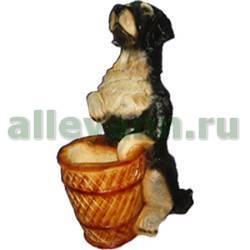Фигура садовая КАШПО РОТВЕЛЛЕР С КОРЗИНОЙ купить в Нижнем Новгороде