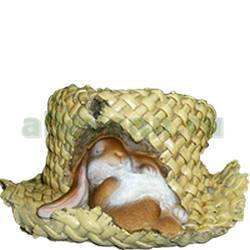 Фигура садовая КАШПО ШЛЯПА С ЗАЙЦЕМ купить в Нижнем Новгороде