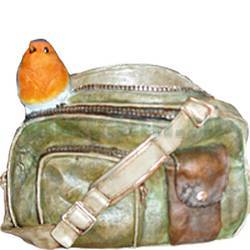 Фигура садовая КАШПО СУМКА С ПТИЦЕЙ купить во Владимире