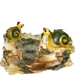 Фигура садовая КАШПО УЛИТКИ НА БРЕВНЕ купить в Нижнем Новгороде