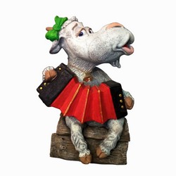 Фигура садовая КОЗА С БАЯНОМ купить в Нижнем Новгороде