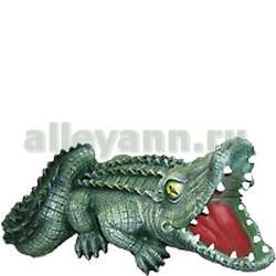 Фигура садовая КРОКОДИЛ ГЛАЗАСТЫЙ купить в Нижнем Новгороде