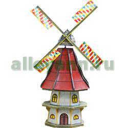 Фигура садовая МЕЛЬНИЦА БОЛЬШАЯ ДВУХУРОВНЕВАЯ купить в Нижнем Новгороде