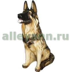 Фигура садовая ОВЧАРКА СИДЯЧАЯ купить во Владимире