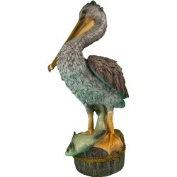 Фигура садовая ПЕЛИКАН С РЫБОЙ купить в Нижнем Новгороде