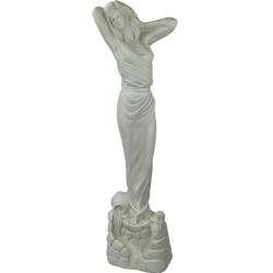 Фигура садовая СКУЛЬПТУРА ДЕВУШКА НА КАМНЯХ купить в Нижнем Новгороде
