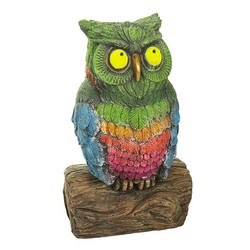 Фигура садовая СОВУШКА ЦВЕТНАЯ купить в Нижнем Новгороде