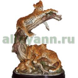 Фигура садовая СУВЕНИРЫ СЕМЬЯ ЛЕОПАРДОВ купить в Нижнем Новгороде