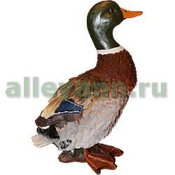 Фигура садовая УТКА СИДЯЧАЯ маленькая №2 купить в Нижнем Новгороде