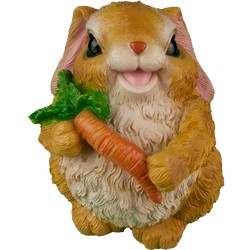Фигура садовая ЗАЯЦ С МОРКОВКОЙ купить во Владимире