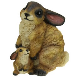 Фигура садовая ЗАЙЧИХА С ЗАЙЧЕНКОМ купить в Нижнем Новгороде