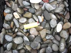 Галька природная МОРСКАЯ ЧЕРНАЯ купить во Владимире