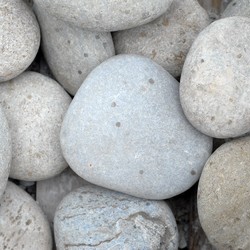 Галька природная САНЧИНСКАЯ белая купить во Владимире