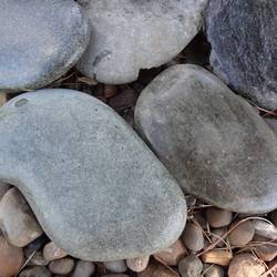 Галька природная САНЧИНСКАЯ черная купить во Владимире