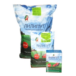 Газонная травосмесь ЛИЛИПУТ для ленивых купить во Владимире