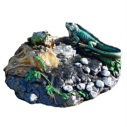 Крышка люка Игуана на бревне купить во Владимире