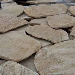 Плитняк ПЕСЧАНЫЙ БАРХАН из песчаника галтованный купить во Владимире