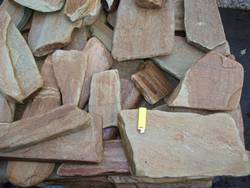 Плитняк СЕРИЦИТ из сланца светло-розовый галтованный купить в Нижнем Новгороде