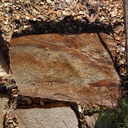 Плитняк ЖЕЛТЫЙ С РАЗВОДАМИ из песчаника купить в Нижнем Новгороде