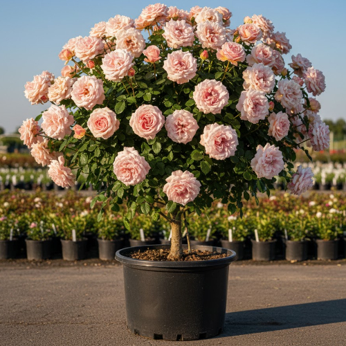 Роза штамбовая чайно-гибридная Ингрид Бергман купить во Владимире