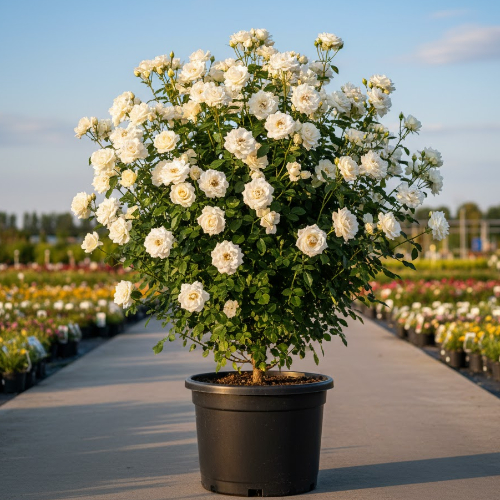 Роза штамбовая чайно-гибридная Поларштерн купить во Владимире