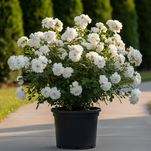 Роза кустовая Iceberg Bush купить в Уфе