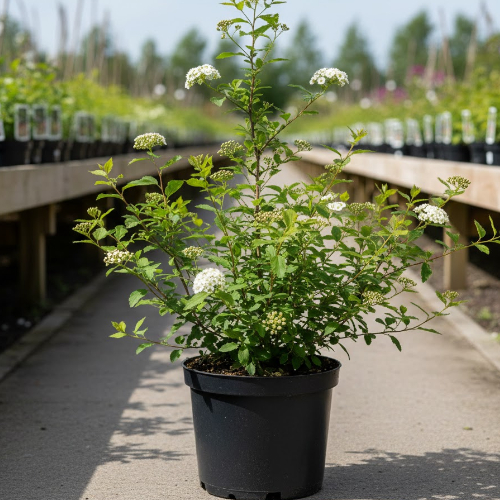 Спирея японская Пигмея Альба купить во Владимире